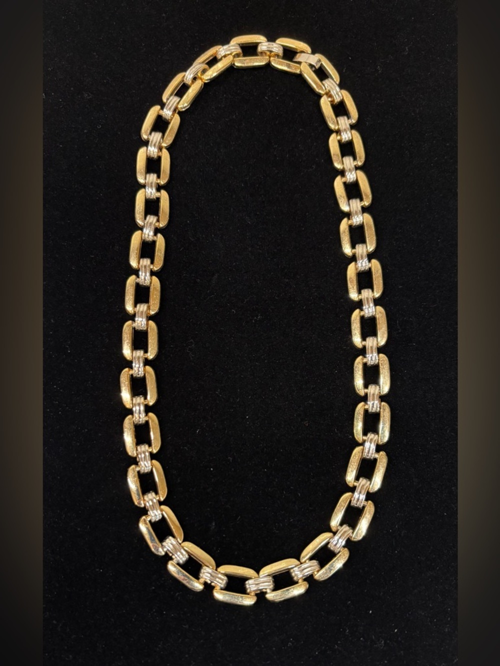 NECKLACE (CHUNKY TWO TONE)